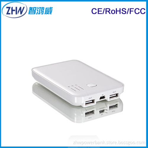 2 Outputs Power Bank 5000mAh with Lion-Polymer